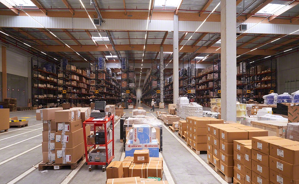 Solutions pour le stockage de composants industriels de Sofinther