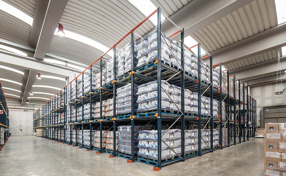 INCASA augmente la capacité de stockage de son entrepôt de détergents INCASA augmente la capacité de stockage de son entrepôt de détergents