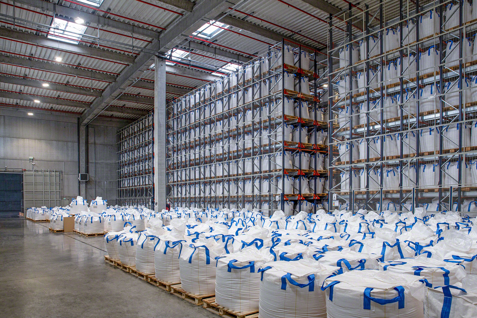 Nouvel entrepôt du prestataire logistique Groupe Bert à Albon