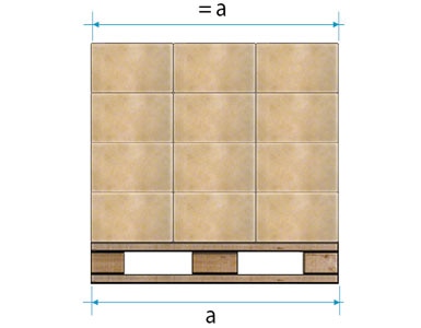 Palette bien formée