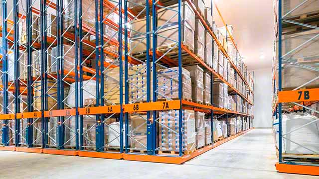 Rayonnage à palettes mobile - Movirack